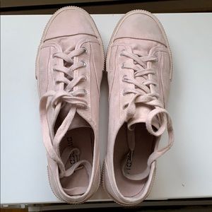 pink sneakers from H&M